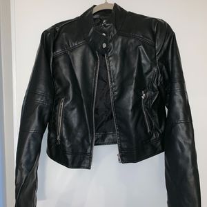 Black Biker Jacket